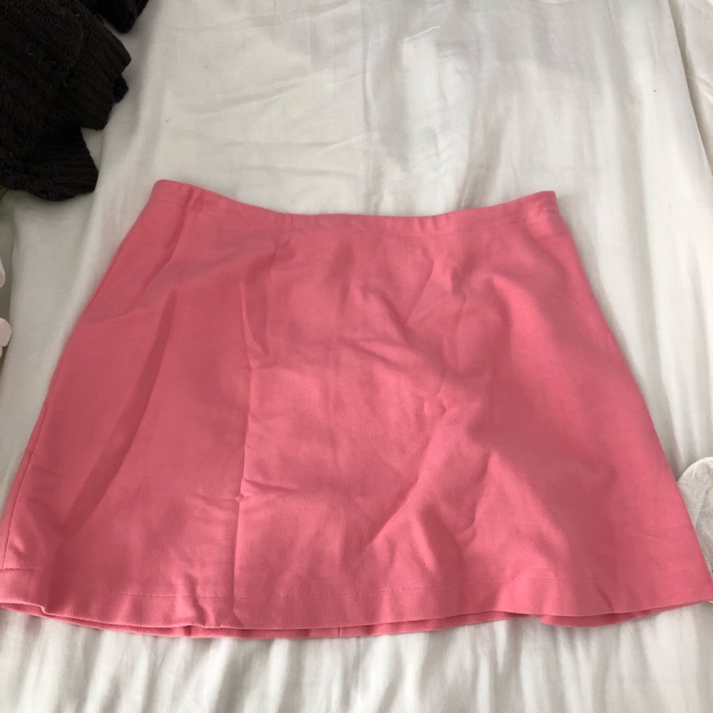Homemade Pink A-Line mini Skirt w Zipper
